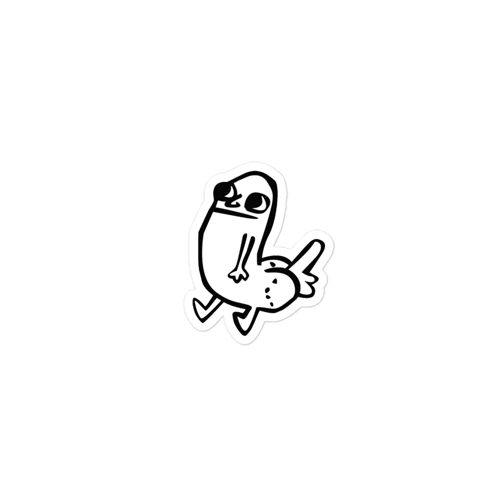 DickButt Stickers - #The CC0 Company#